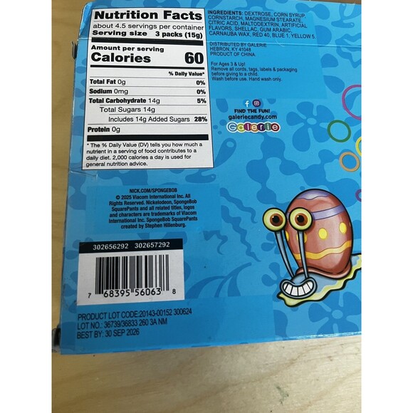 Easter Eggs Nickelodeon SpongeBob SquarePants 14 Printed W Candy Pineapples New - Picture 6 of 6